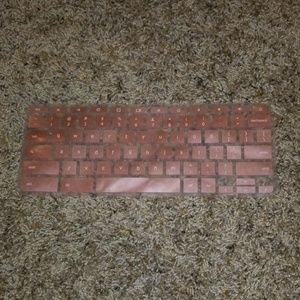 Chromebook rosegold keyboard cover